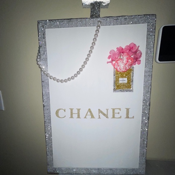 Chanel custom picture frame